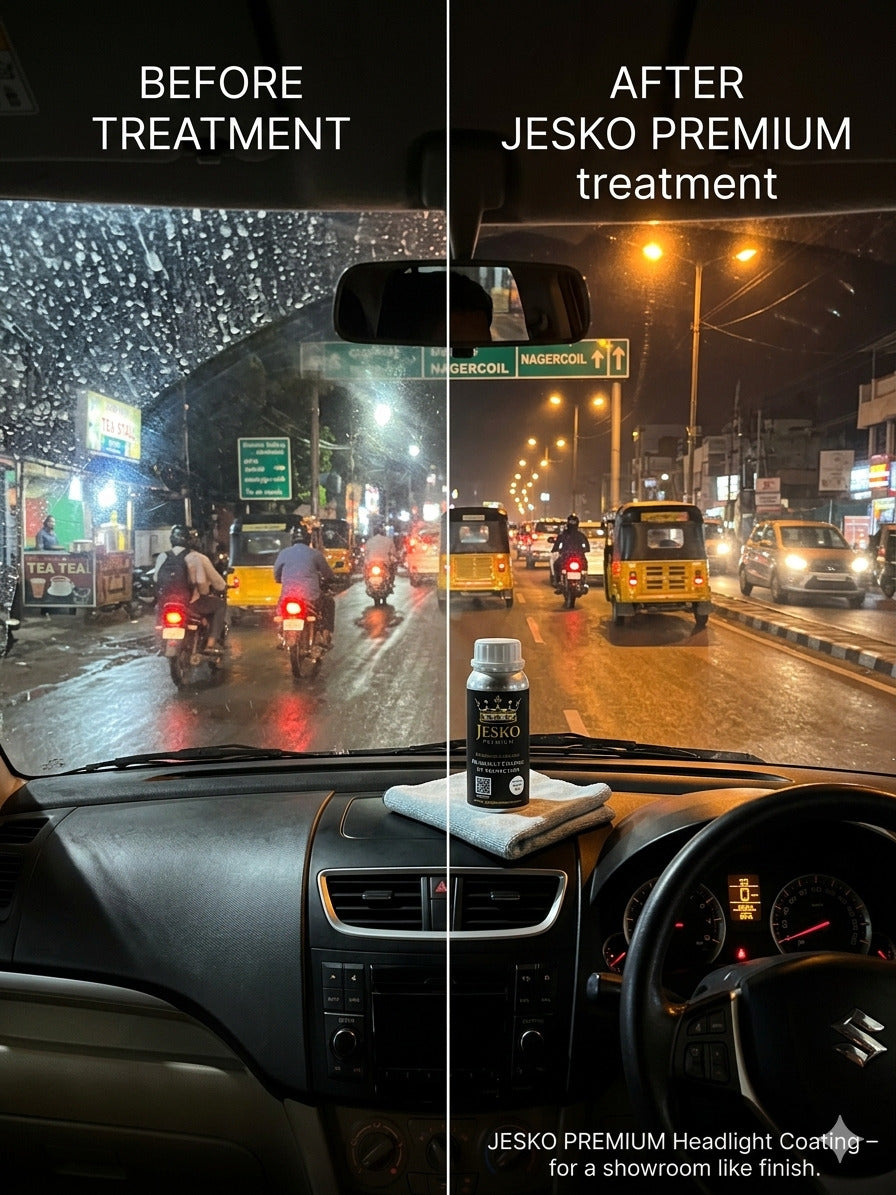 Vision-HD Glass Treatment: Crystal-Clear Windshield Restoration